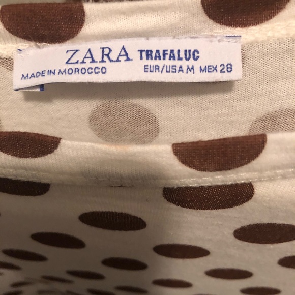 Zara polka dot print t - Picture 2 of 3